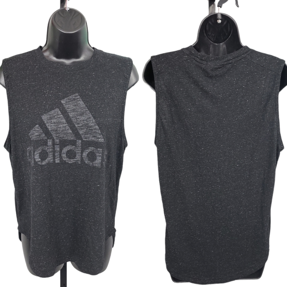 Adidas Speckled Muscle Tank - Picture 5 of 9